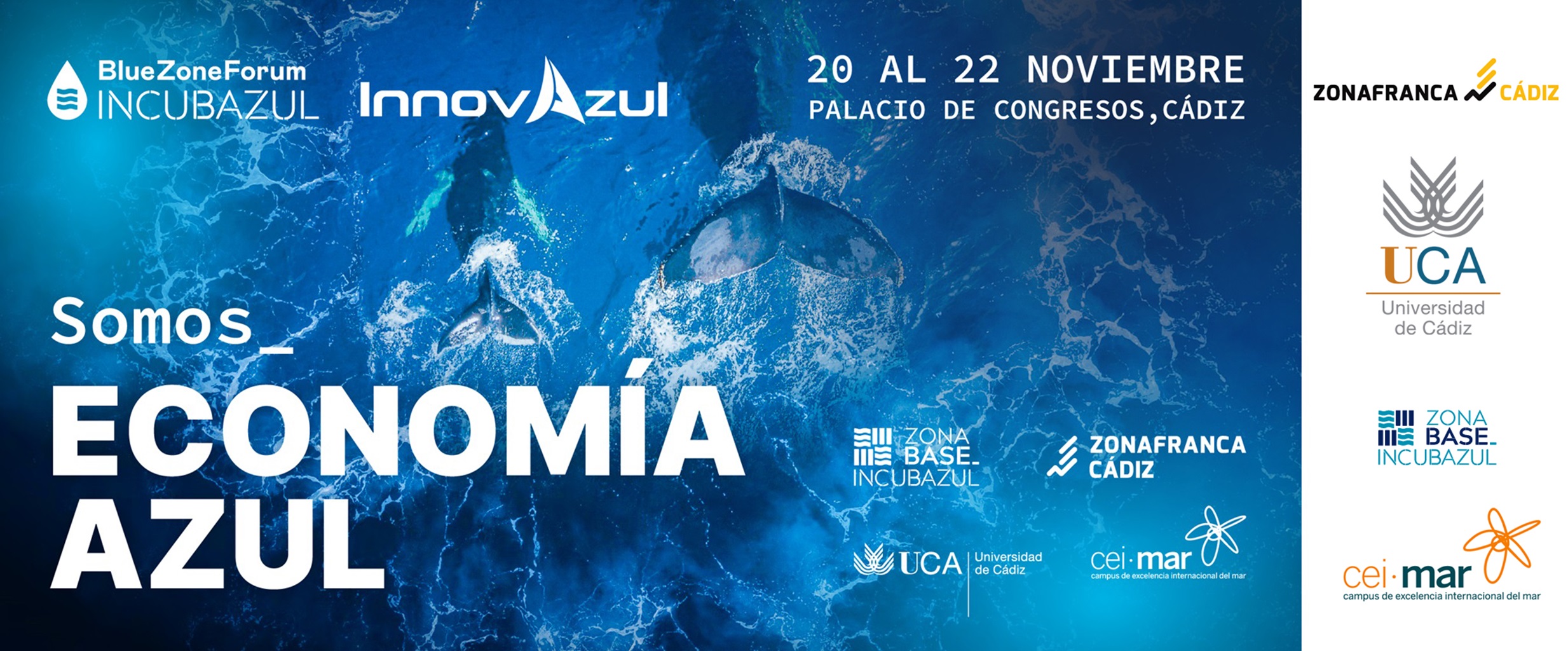 ¡Ya está disponible la inscripción en Blue Zone Forum – Innovazul 2024!. Más de 900 personas se sumergirán en el futuro circular del 20 al 22de noviembre en Cádiz.